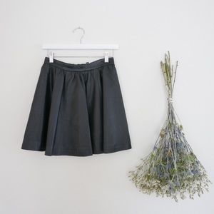Faux Leather Mini Skirt